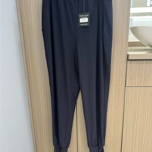 Franne Golde Essential Cuff Pant Navy Joggers